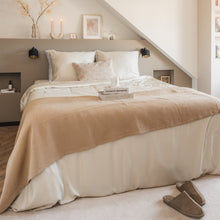 Afbeelding in Gallery-weergave laden, Bamboo Silk Dekbedovertrek Chique Champagne