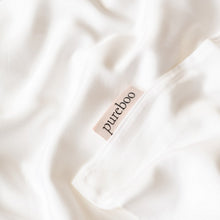 Afbeelding in Gallery-weergave laden, Bamboo Silk Dekbedovertrek White Lily